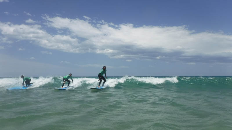Hire a surfboard and wetsuit and hit the waves of Torquay for some epic surfing action! 